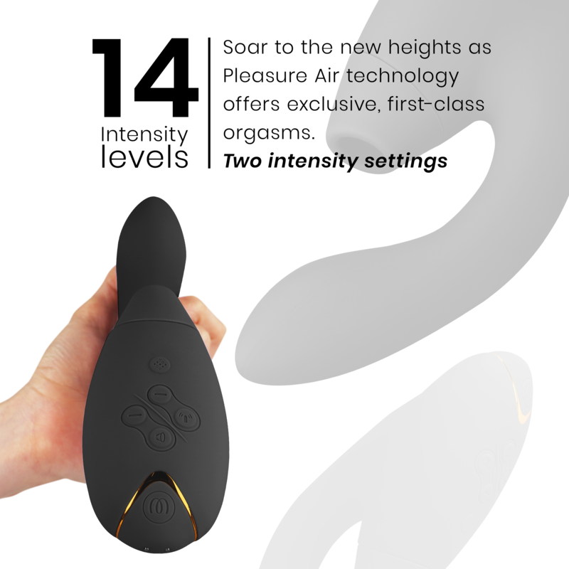 Womanizer - Duo 2 Stimolatore G-Spot Nero - WOMANIZER - Vibratori punto G | erosidea.com