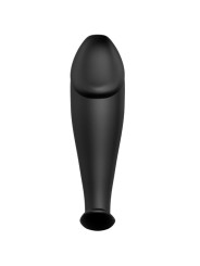 Plug Anale In Silicone Forma Del Pene E 12 Modalit Di Vibrazione Nero - PRETTY LOVE BOTTOM - Plug e Catene Anali | erosidea.com