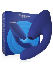 Stimolatore Doppio Womanizer Duo 2 Pleasure Air Blu - WOMANIZER - Stimolatori | erosidea.com