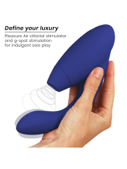 Stimolatore Doppio Womanizer Duo 2 Pleasure Air Blu - WOMANIZER - Stimolatori | erosidea.com