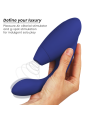 Stimolatore Doppio Womanizer Duo 2 Pleasure Air Blu - WOMANIZER - Stimolatori | erosidea.com