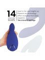 Stimolatore Doppio Womanizer Duo 2 Pleasure Air Blu - WOMANIZER - Stimolatori | erosidea.com