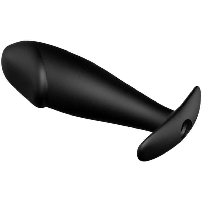 Plug Anale In Silicone Forma Del Pene E 12 Modalit Di Vibrazione Nero - PRETTY LOVE BOTTOM - Plug e Catene Anali | erosidea.com