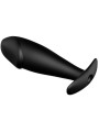 Plug Anale In Silicone Forma Del Pene E 12 Modalit Di Vibrazione Nero - PRETTY LOVE BOTTOM - Plug e Catene Anali | erosidea.com