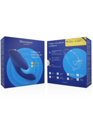 Stimolatore Doppio Womanizer Duo 2 Pleasure Air Blu - WOMANIZER - Stimolatori | erosidea.com