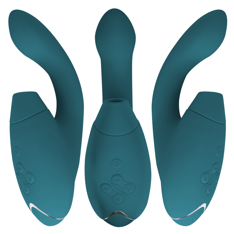 Womanizer - Stimolatore G-Spot Duo 2 Blu Petrol - WOMANIZER - Vibratori punto G | erosidea.com