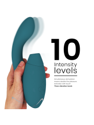 Womanizer - Stimolatore G-Spot Duo 2 Blu Petrol - WOMANIZER - Vibratori punto G | erosidea.com