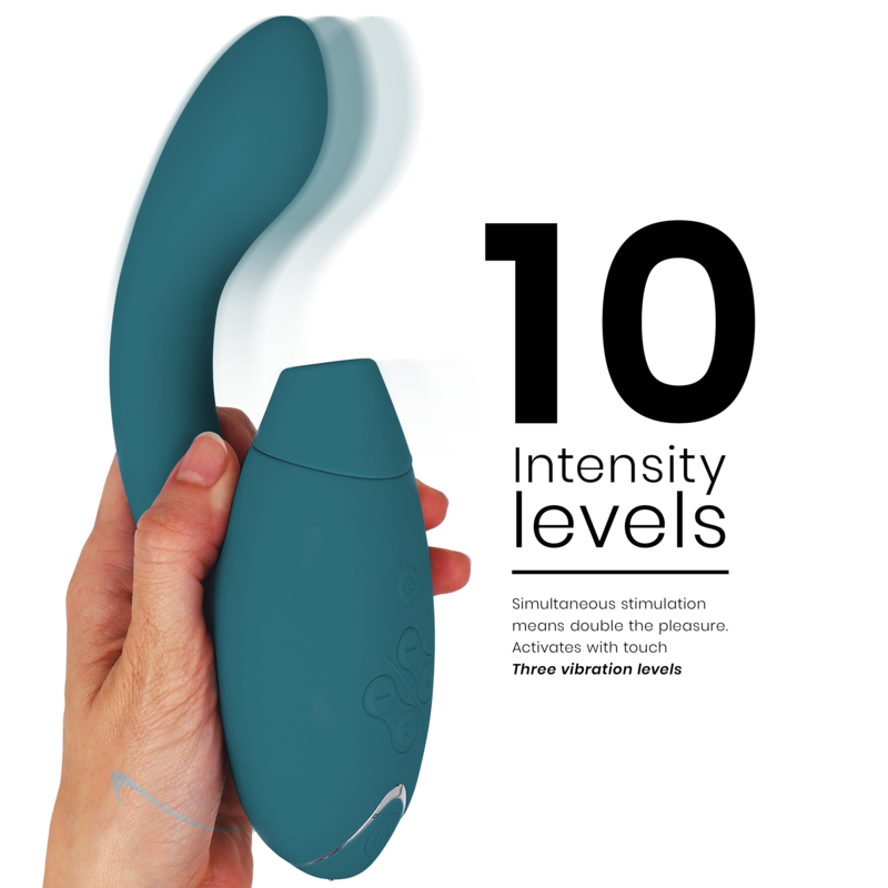 Womanizer - Stimolatore G-Spot Duo 2 Blu Petrol - WOMANIZER - Vibratori punto G | erosidea.com