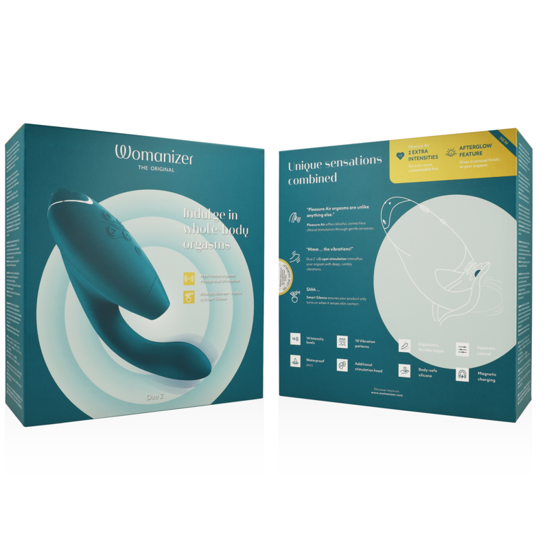 Womanizer - Stimolatore G-Spot Duo 2 Blu Petrol - WOMANIZER - Vibratori punto G | erosidea.com