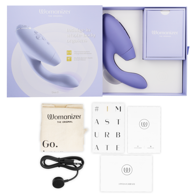 Womanizer - Duo 2 Stimolatore Lilla - WOMANIZER - Succhia Clitoride | erosidea.com