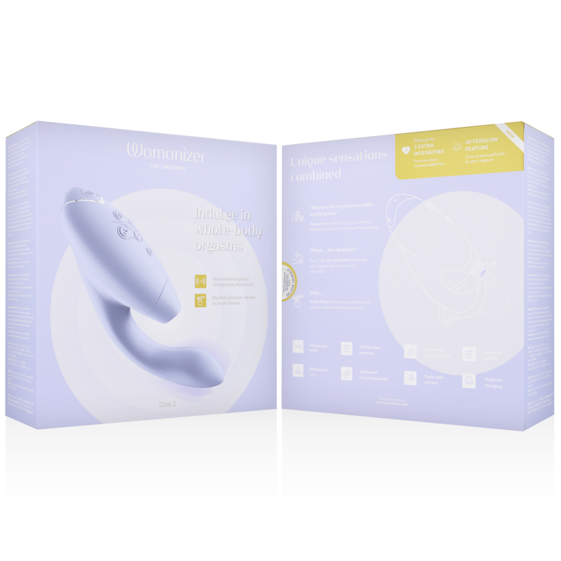 Womanizer - Duo 2 Stimolatore Lilla - WOMANIZER - Succhia Clitoride | erosidea.com