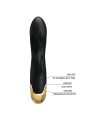 Vibratore Di Lusso Nero Ricaricabile Placcato In Oro - PRETTY LOVE C-TYPE - Vibratori | erosidea.com