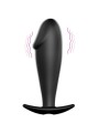 Plug Anale In Silicone Forma Del Pene E 12 Modalit Di Vibrazione Nero - PRETTY LOVE BOTTOM - Plug e Catene Anali | erosidea.com