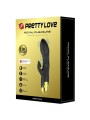 Vibratore Di Lusso Nero Ricaricabile Placcato In Oro - PRETTY LOVE C-TYPE - Vibratori | erosidea.com