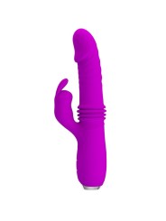 Vibratore Rabbit Dorothy Ricaricabile Viola - PRETTY LOVE C-TYPE - Vibratori Rabbit | erosidea.com
