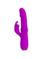 Vibratore Rabbit Dorothy Ricaricabile Viola - PRETTY LOVE C-TYPE - Vibratori Rabbit | erosidea.com