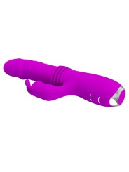 Vibratore Rabbit Dorothy Ricaricabile Viola - PRETTY LOVE C-TYPE - Vibratori Rabbit | erosidea.com