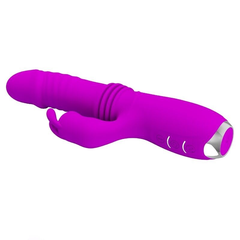 Vibratore Rabbit Dorothy Ricaricabile Viola - PRETTY LOVE C-TYPE - Vibratori Rabbit | erosidea.com