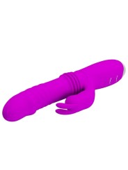 Vibratore Rabbit Dorothy Ricaricabile Viola - PRETTY LOVE C-TYPE - Vibratori Rabbit | erosidea.com