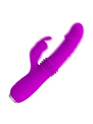 Vibratore Rabbit Dorothy Ricaricabile Viola - PRETTY LOVE C-TYPE - Vibratori Rabbit | erosidea.com