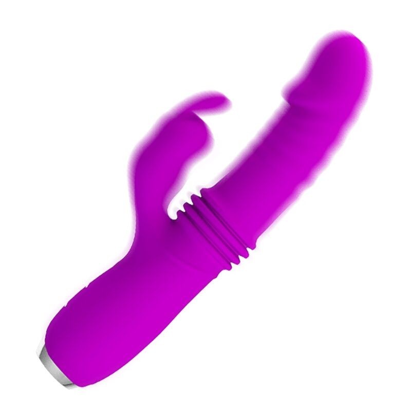 Vibratore Rabbit Dorothy Ricaricabile Viola - PRETTY LOVE C-TYPE - Vibratori Rabbit | erosidea.com