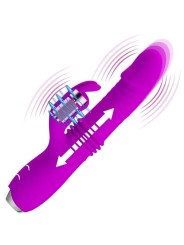 Vibratore Rabbit Dorothy Ricaricabile Viola - PRETTY LOVE C-TYPE - Vibratori Rabbit | erosidea.com