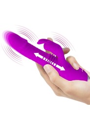 Vibratore Rabbit Dorothy Ricaricabile Viola - PRETTY LOVE C-TYPE - Vibratori Rabbit | erosidea.com