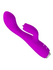 Vibratore Ricaricabile Gloria Rabbit-Viola Impermeabile - PRETTY LOVE C-TYPE - Vibratori Rabbit | erosidea.com