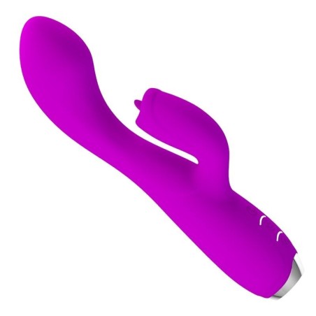 Vibratore Ricaricabile Gloria Rabbit-Viola Impermeabile - PRETTY LOVE C-TYPE - Vibratori Rabbit | erosidea.com