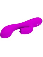 Vibratore Ricaricabile Gloria Rabbit-Viola Impermeabile - PRETTY LOVE C-TYPE - Vibratori Rabbit | erosidea.com