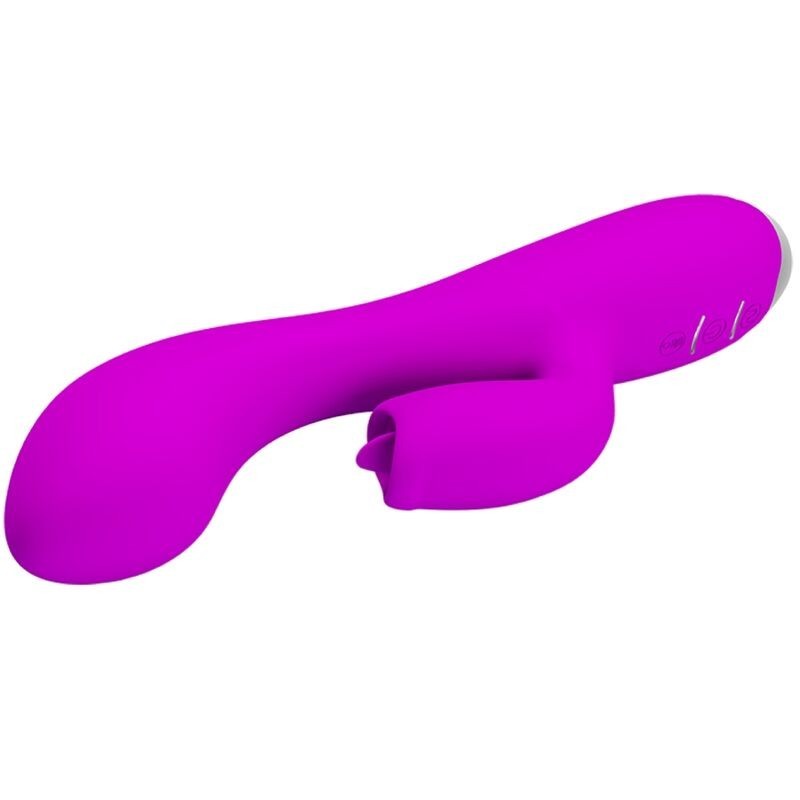 Vibratore Ricaricabile Gloria Rabbit-Viola Impermeabile - PRETTY LOVE C-TYPE - Vibratori Rabbit | erosidea.com