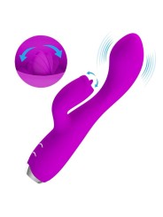 Vibratore Ricaricabile Gloria Rabbit-Viola Impermeabile - PRETTY LOVE C-TYPE - Vibratori Rabbit | erosidea.com