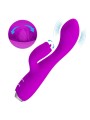 Vibratore Ricaricabile Gloria Rabbit-Viola Impermeabile - PRETTY LOVE C-TYPE - Vibratori Rabbit | erosidea.com