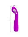 Vibratore Elettroshock Ricaricabile Hector Impermeabile Viola - PRETTY LOVE FLIRTATION - Vibratori | erosidea.com