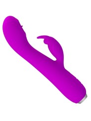 Pretty Love - Vibratore Ricaricabile Rachel Con Ventosa Viola - PRETTY LOVE C-TYPE - Vibratori | erosidea.com