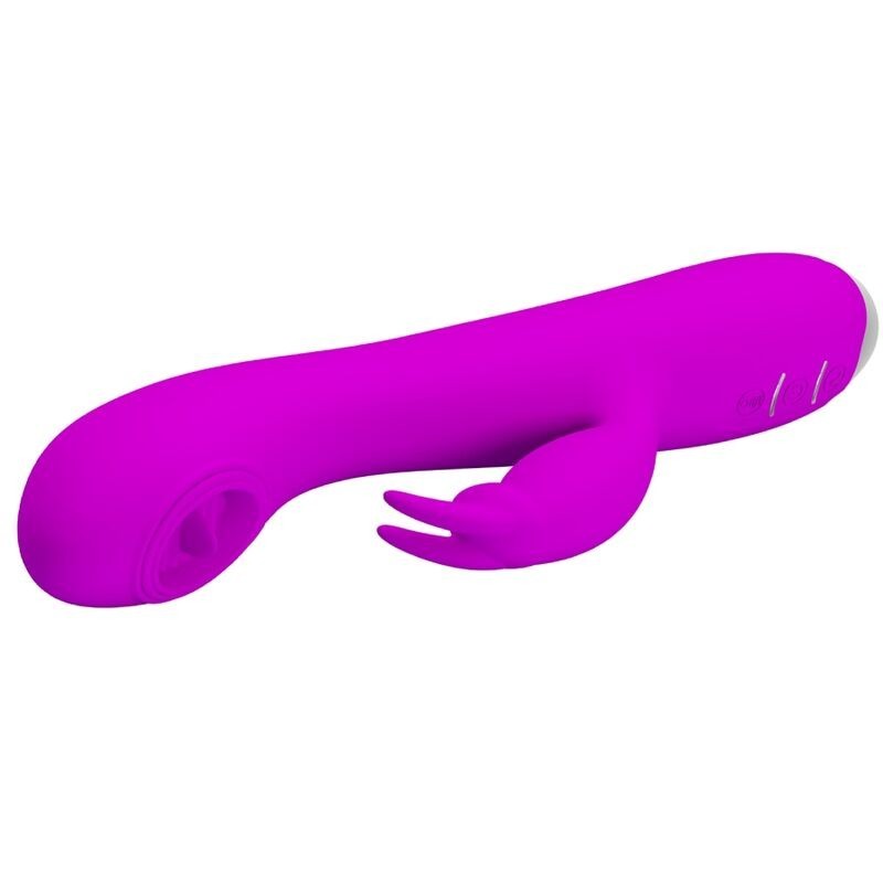 Pretty Love - Vibratore Ricaricabile Rachel Con Ventosa Viola - PRETTY LOVE C-TYPE - Vibratori | erosidea.com