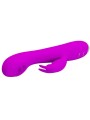 Pretty Love - Vibratore Ricaricabile Rachel Con Ventosa Viola - PRETTY LOVE C-TYPE - Vibratori | erosidea.com