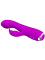 Pretty Love - Vibratore Ricaricabile Rachel Con Ventosa Viola - PRETTY LOVE C-TYPE - Vibratori | erosidea.com