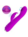 Pretty Love - Vibratore Ricaricabile Rachel Con Ventosa Viola - PRETTY LOVE C-TYPE - Vibratori | erosidea.com