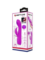Pretty Love - Vibratore Ricaricabile Rachel Con Ventosa Viola - PRETTY LOVE C-TYPE - Vibratori | erosidea.com