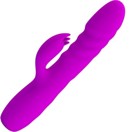 Vibratore Rabbit Ricaricabile Melanie Viola - PRETTY LOVE FLIRTATION - Vibratori Rabbit | erosidea.com