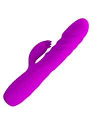 Vibratore Rabbit Ricaricabile Melanie Viola - PRETTY LOVE FLIRTATION - Vibratori Rabbit | erosidea.com