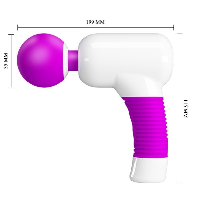 Massaggiatore Ricaricabile Magic Gum - PRETTY LOVE C-TYPE - Magic Wand | erosidea.com