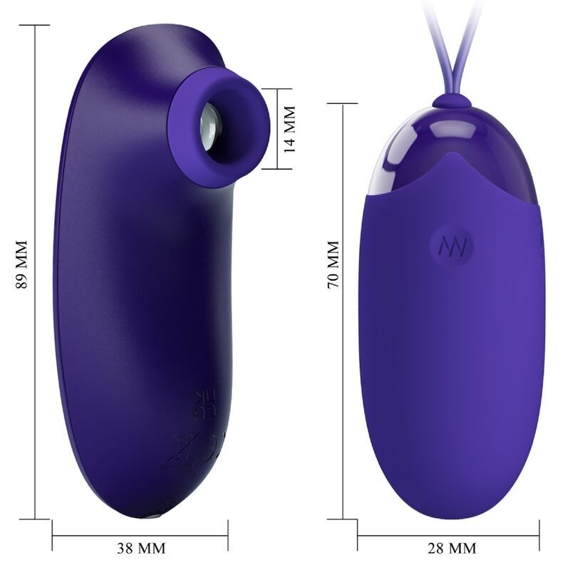 Stimolatore E Uovo Portatile - PRETTY LOVE YOUTH - Ovetti Palline Sfere | erosidea.com