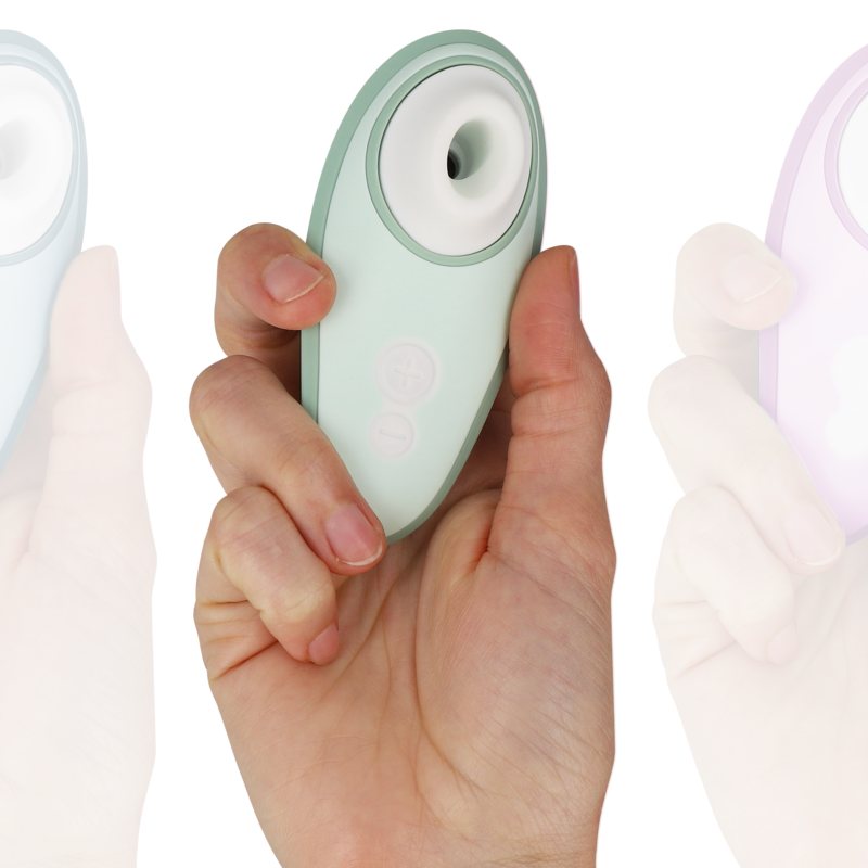 Womanizer - Liberty 2 Stimolatore Clitoride & Ventosa Verde Chiaro - WOMANIZER - Succhia Clitoride | erosidea.com
