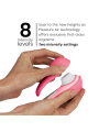 Womanizer - Liberty 2 Stimolatore Clitoride & Ventosa Rosa - WOMANIZER - Succhia Clitoride | erosidea.com