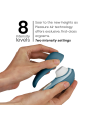 Womanizer - Liberty 2 Stimolatore Clitoride & Ventosa Blu - WOMANIZER - Succhia Clitoride | erosidea.com