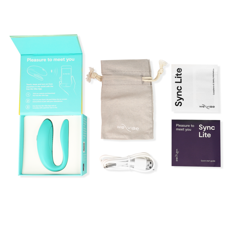 We-Vibe - Sync Lite Stimolatore Clitoride Turchese - WE-VIBE - Vibratori Clitoride | erosidea.com