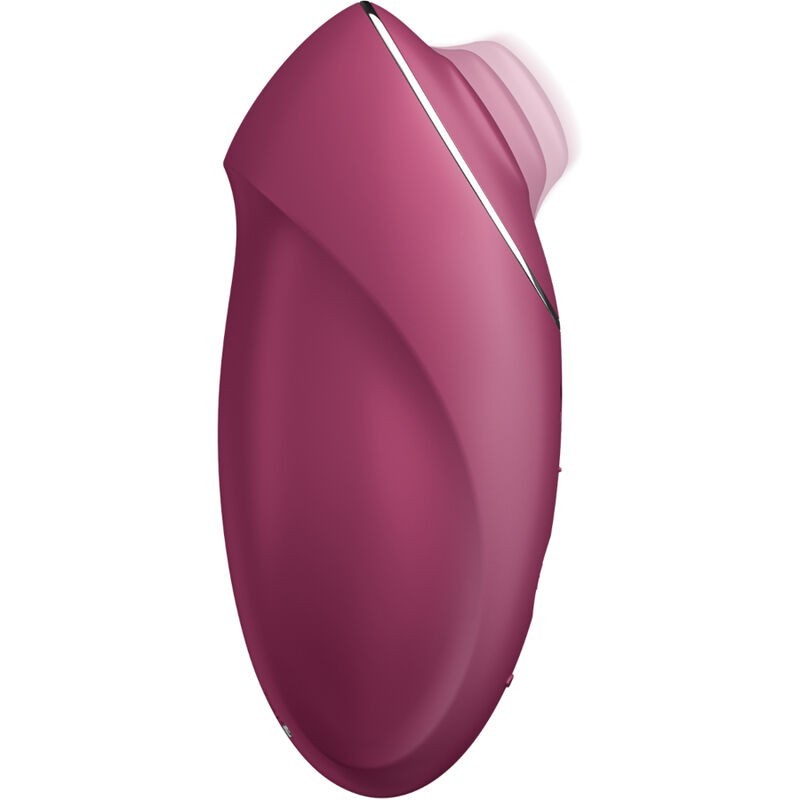 Satisfyer - Tap & Climax 1 Vibratore Lay-On Rosso - SATISFYER LAYONS - Vibratori Clitoride | erosidea.com