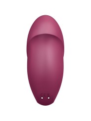Satisfyer - Tap & Climax 1 Vibratore Lay-On Rosso - SATISFYER LAYONS - Vibratori Clitoride | erosidea.com